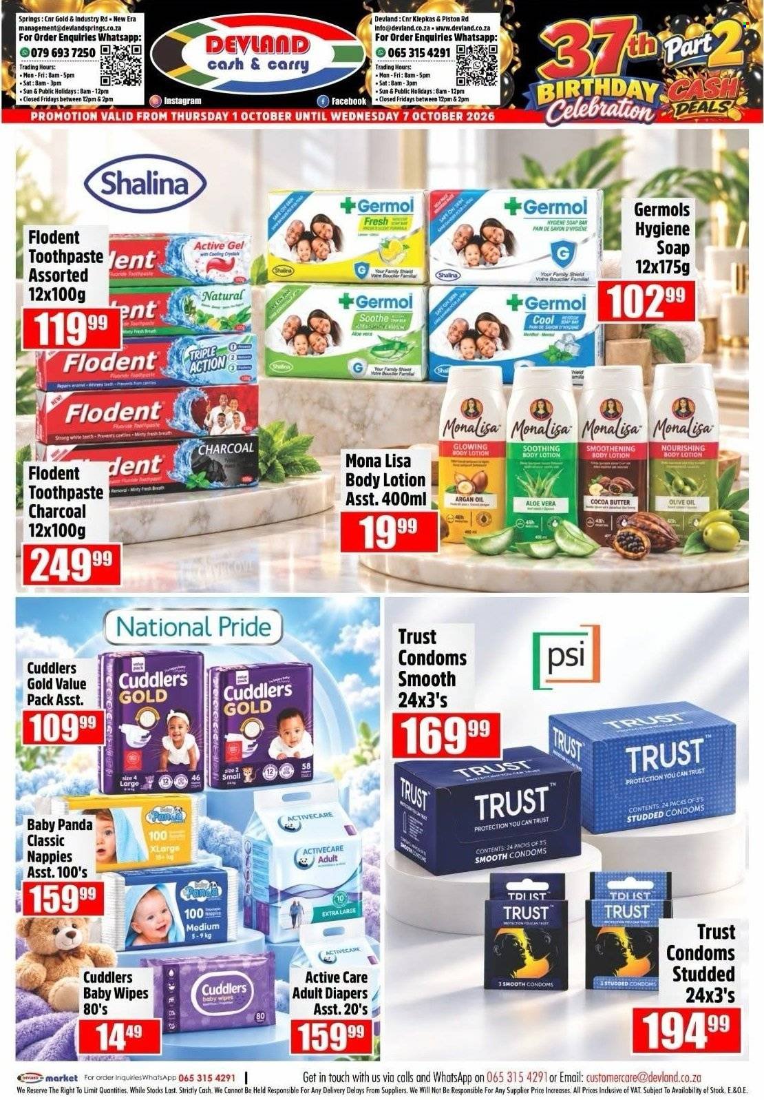 DEVLAND specials - From Thursday 1 Oct 2026