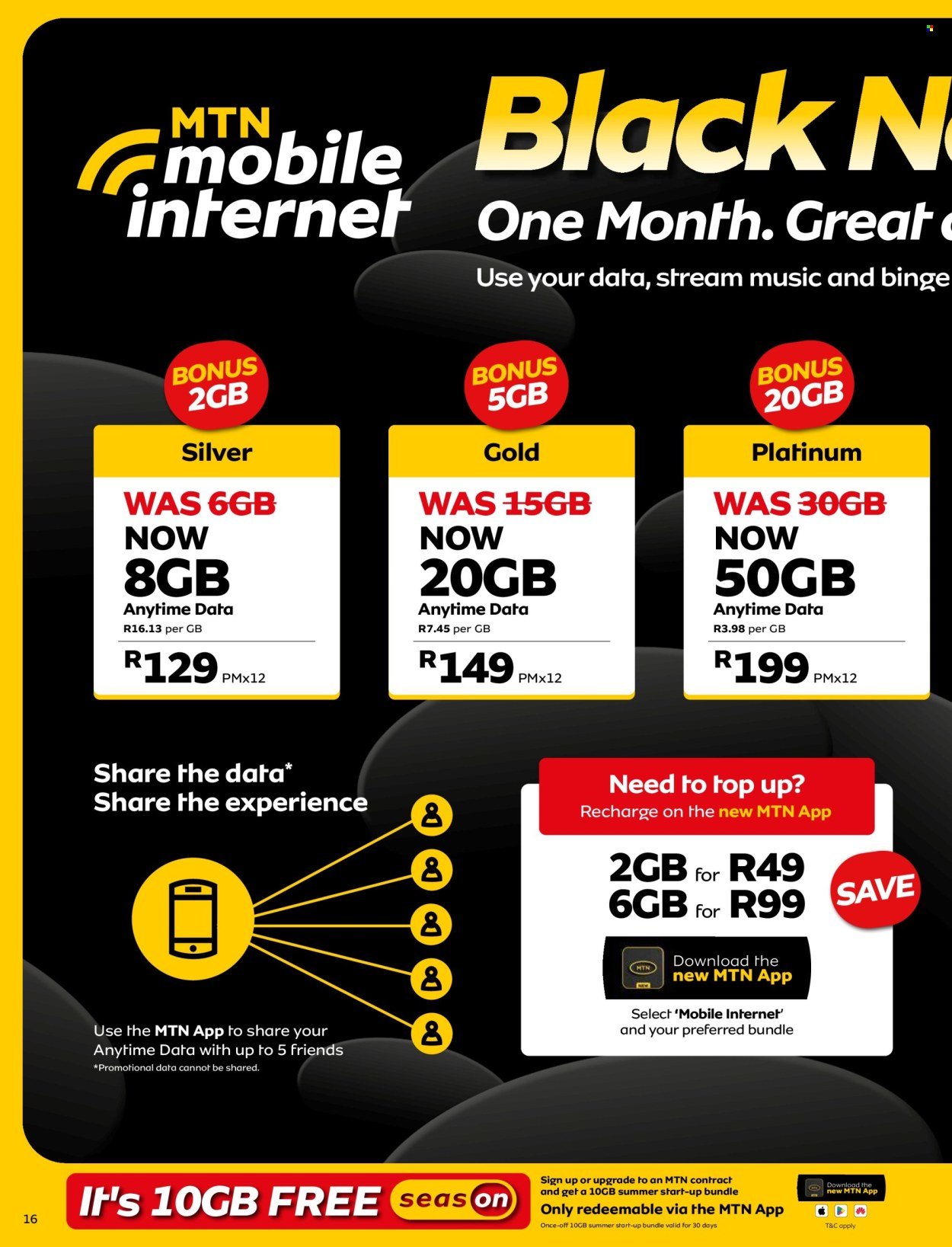 MTN specials - From Friday 7 Nov 2025 (2025-11-07 - 2025-12-07) | 16
