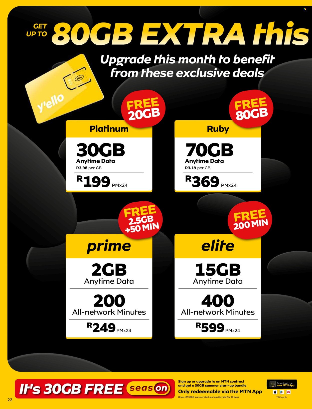MTN specials - From Friday 7 Nov 2025 (2025-11-07 - 2025-12-07) | 22