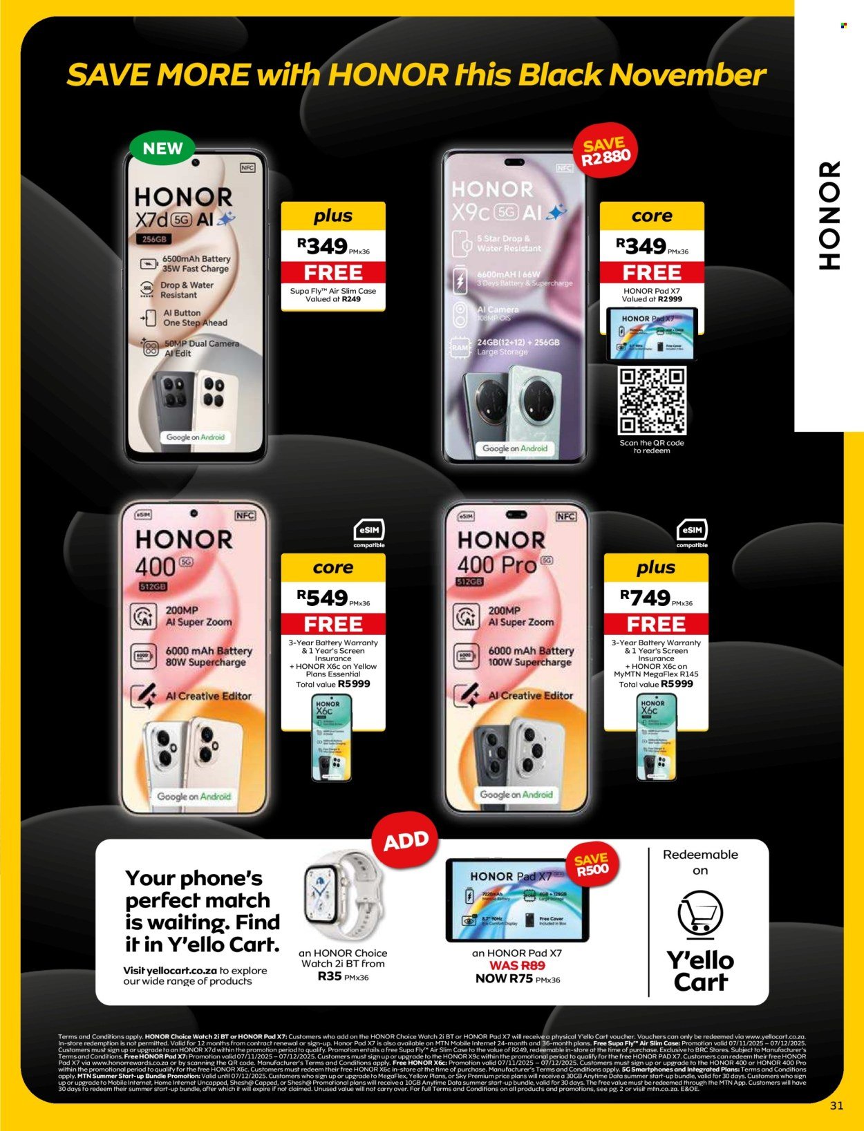 MTN specials - From Friday 7 Nov 2025 (2025-11-07 - 2025-12-07) | 31