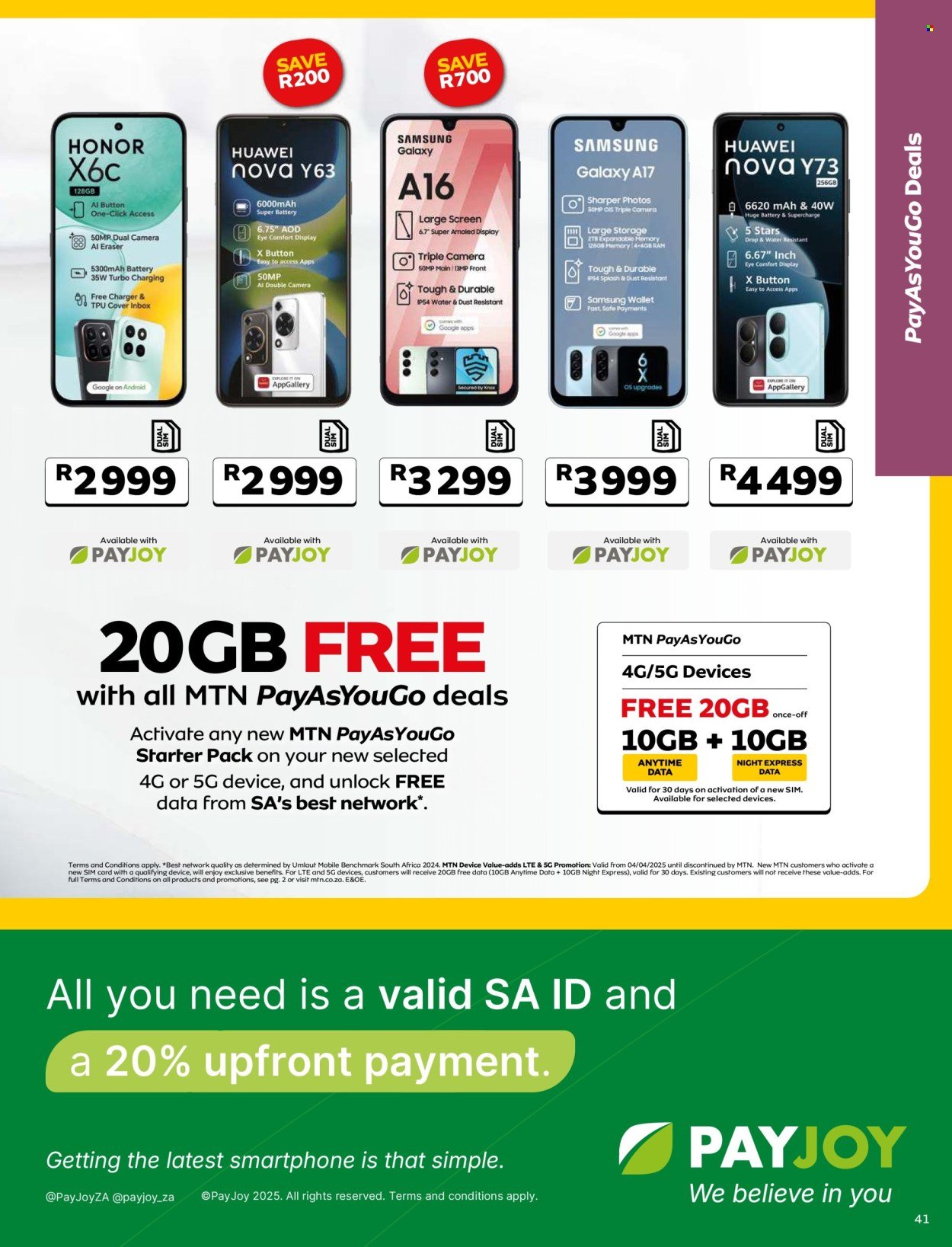 MTN specials - From Friday 7 Nov 2025 (2025-11-07 - 2025-12-07) | 41