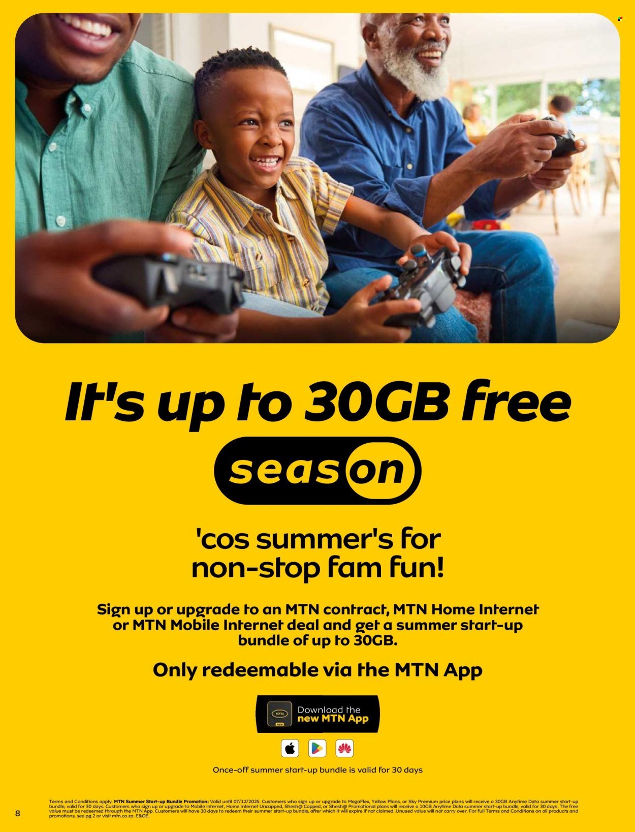 MTN specials - From Friday 7 Nov 2025 (2025-11-07 - 2025-12-07) | 8