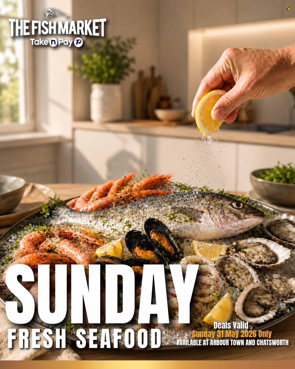 TAKE N PAY specials - From Sunday 31 May 2026