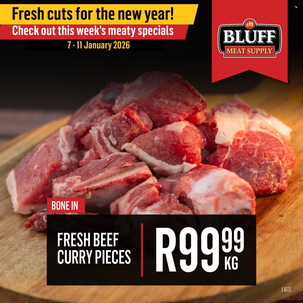 BLUFF MEAT SUPPLY specials - From Wednesday 7 Jan 2026 (2026-01-07 - 2026-01-11) | 2