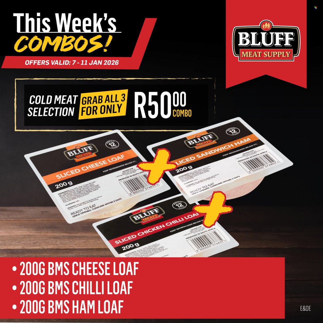 BLUFF MEAT SUPPLY specials - From Wednesday 7 Jan 2026 (2026-01-07 - 2026-01-11) | 11