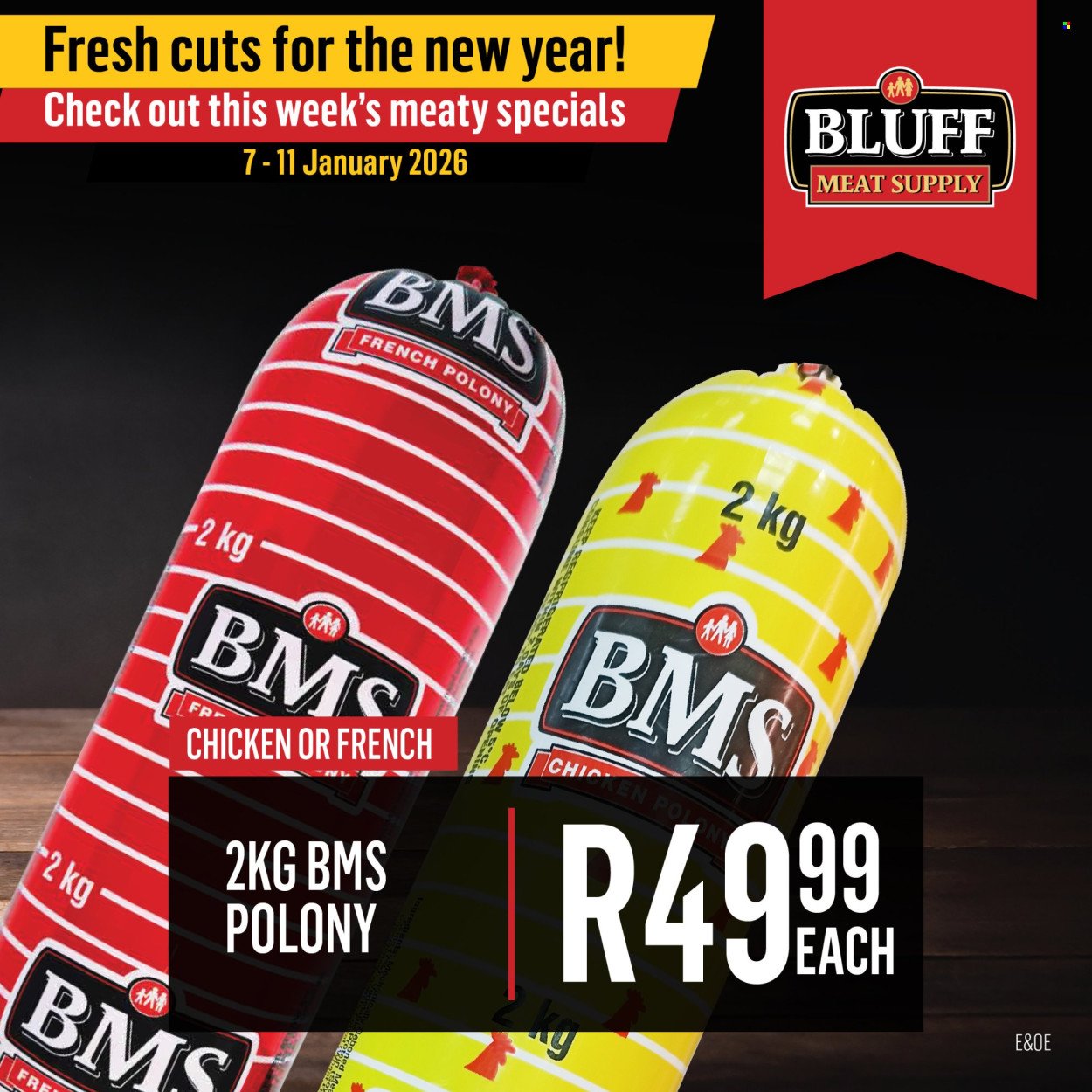 BLUFF MEAT SUPPLY specials - From Wednesday 7 Jan 2026 (2026-01-07 - 2026-01-11) | 4