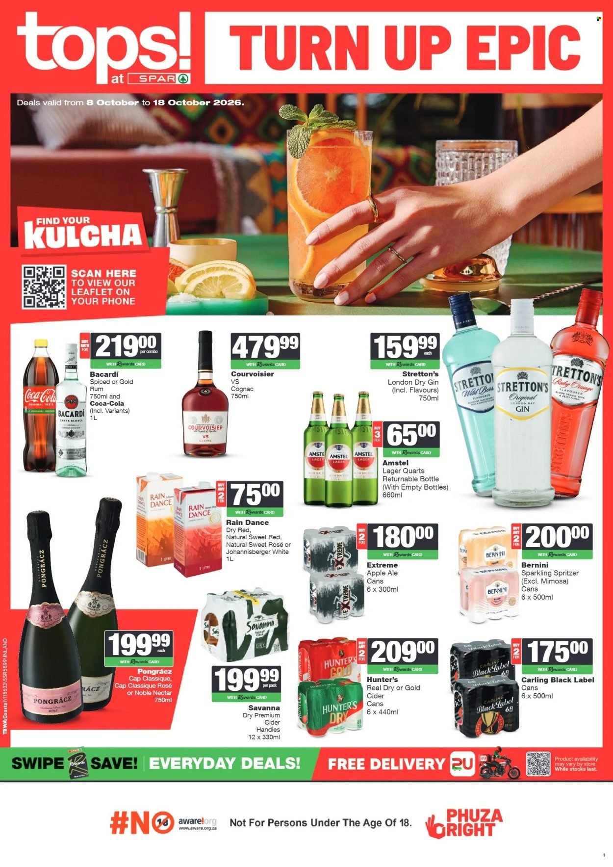 TOPS AT SPAR specials - Turn Up Epic