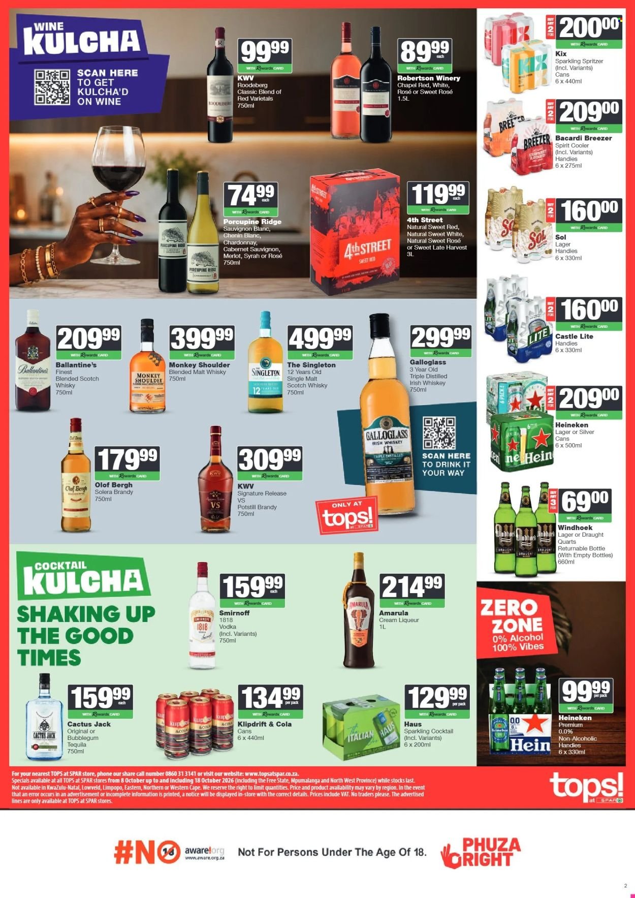 TOPS AT SPAR specials - Turn Up Epic