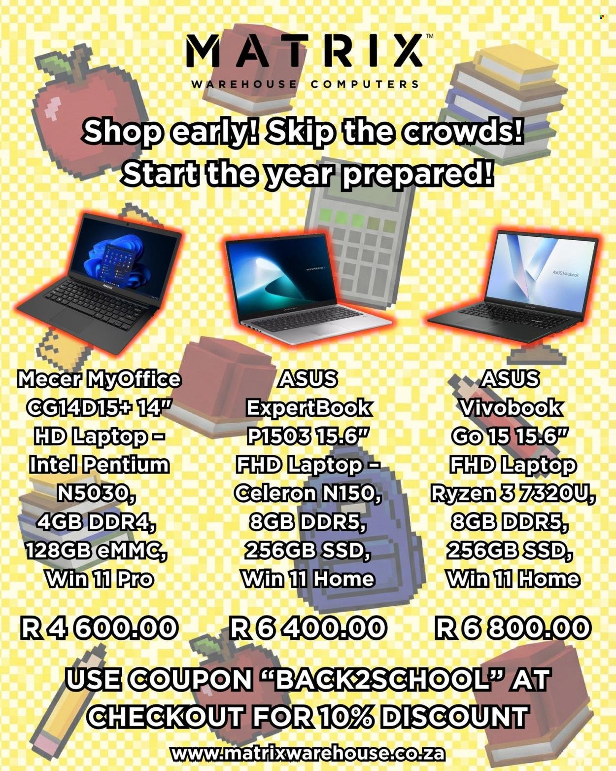 MATRIX WAREHOUSE specials - December 2025 (2025-12-15) | 1