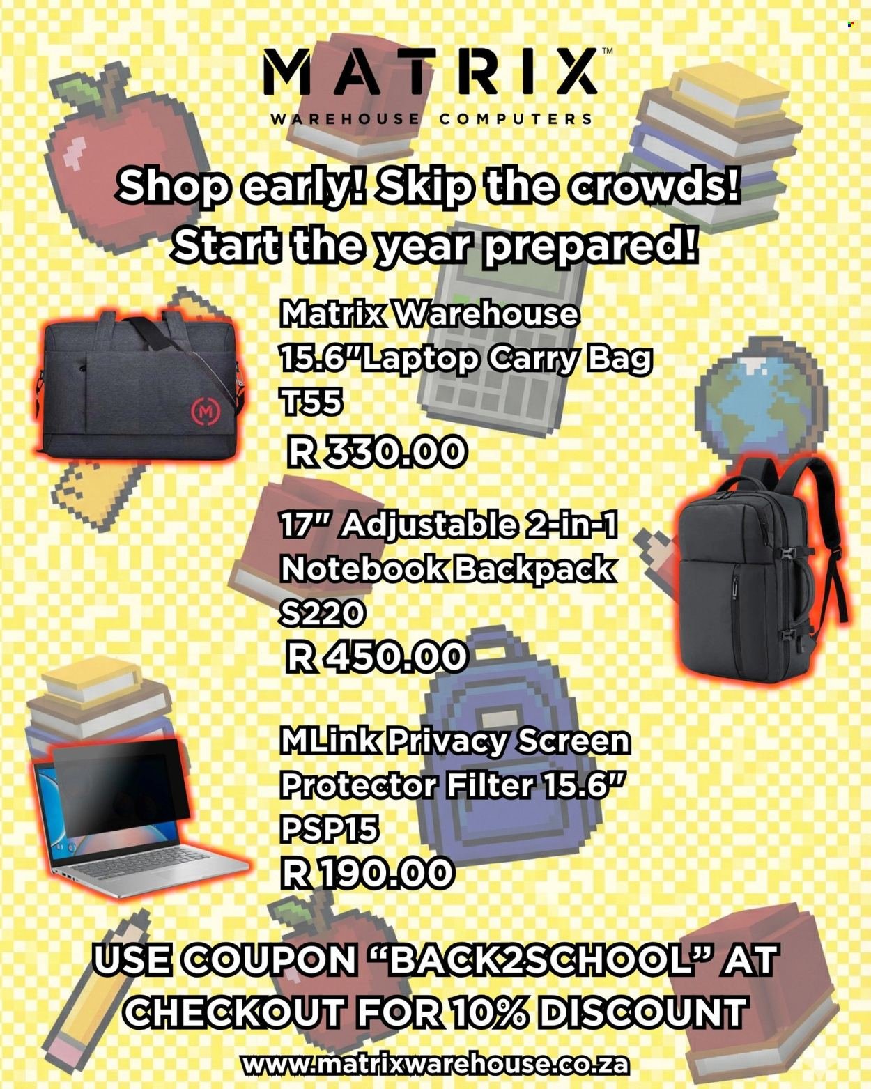 MATRIX WAREHOUSE specials - December 2025 (2025-12-15) | 2