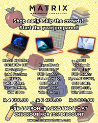 MATRIX WAREHOUSE specials - December 2025 (2025-12-15)