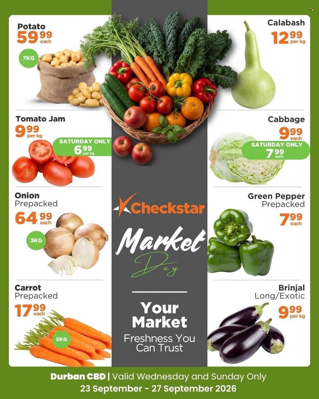 CHECKSTAR specials - From Wednesday 23 Sept 2026
