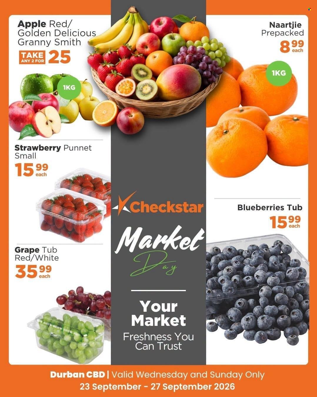 CHECKSTAR specials - From Wednesday 23 Sept 2026