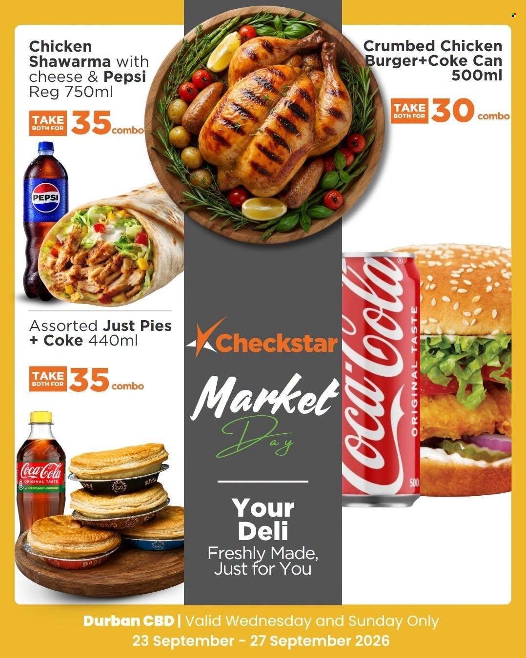 CHECKSTAR specials - From Wednesday 23 Sept 2026