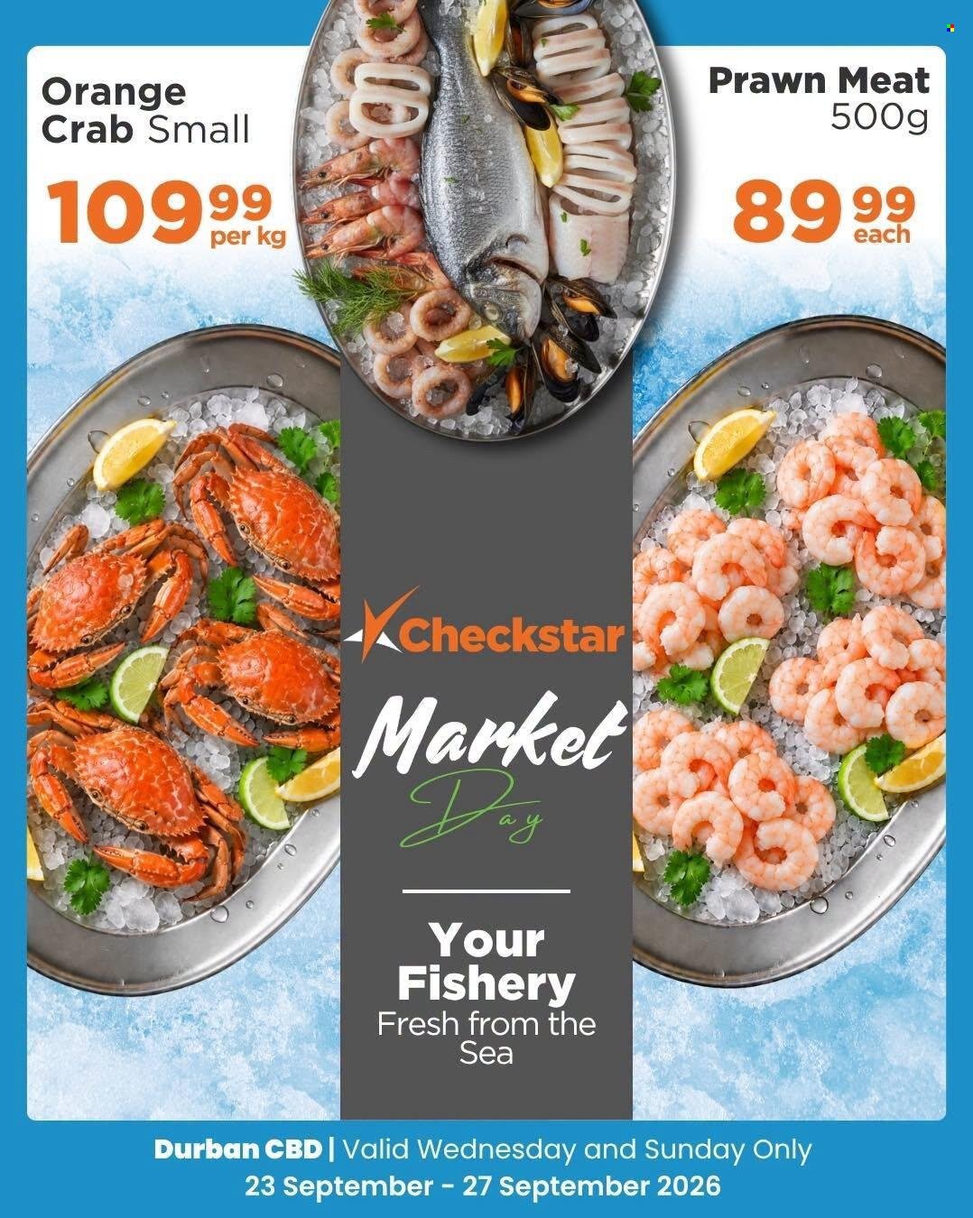CHECKSTAR specials - From Wednesday 23 Sept 2026