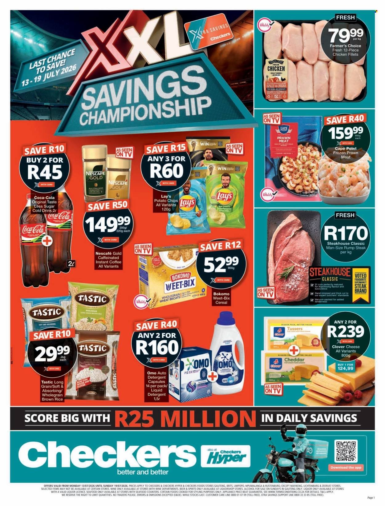 CHECKERS specials - XXL Savings Promotion Week 6 Gauteng