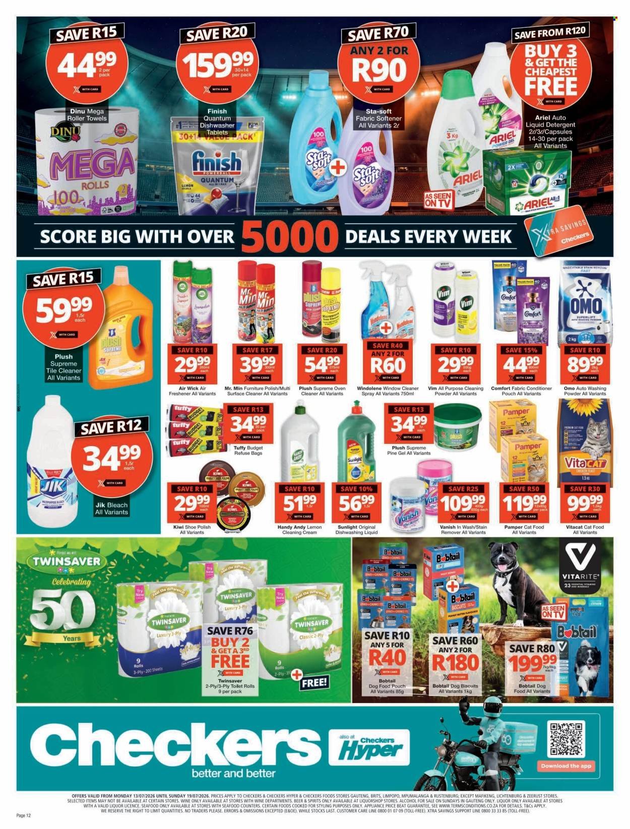 CHECKERS specials - XXL Savings Promotion Week 6 Gauteng