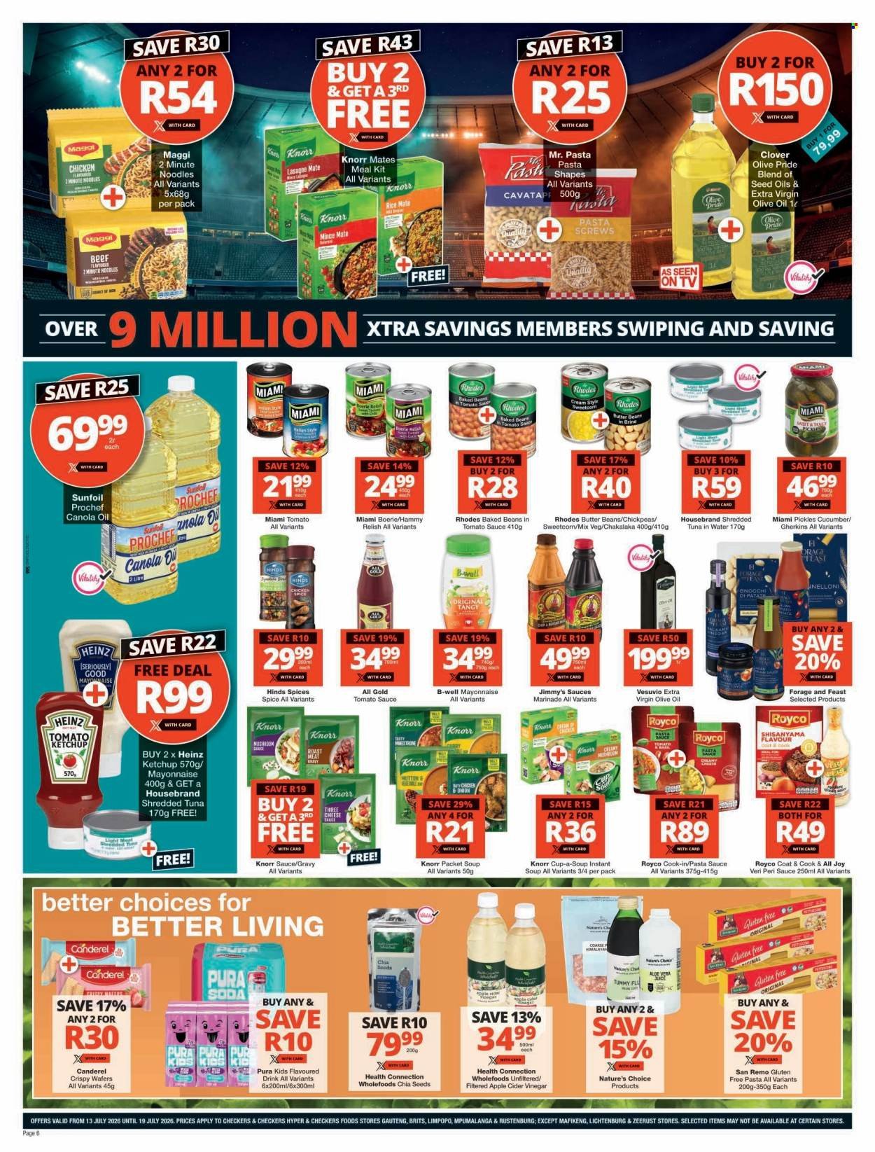 CHECKERS specials - XXL Savings Promotion Week 6 Gauteng