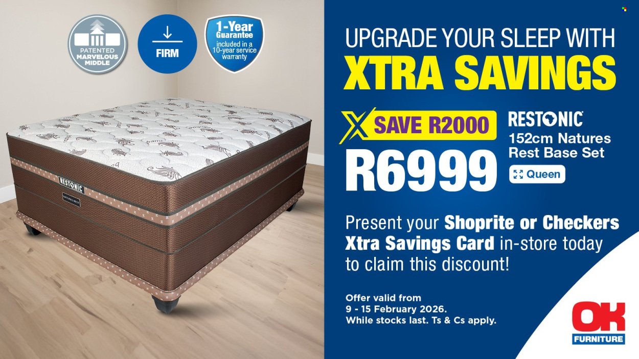 OK FURNITURE specials - From Monday 9 Feb 2026 (2026-02-09 - 2026-02-15) | 1