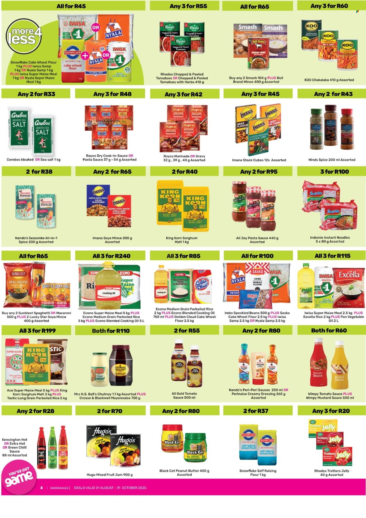 GAME specials - From Friday 1 Aug 2025 (2025-08-01 - 2025-08-31) | 2