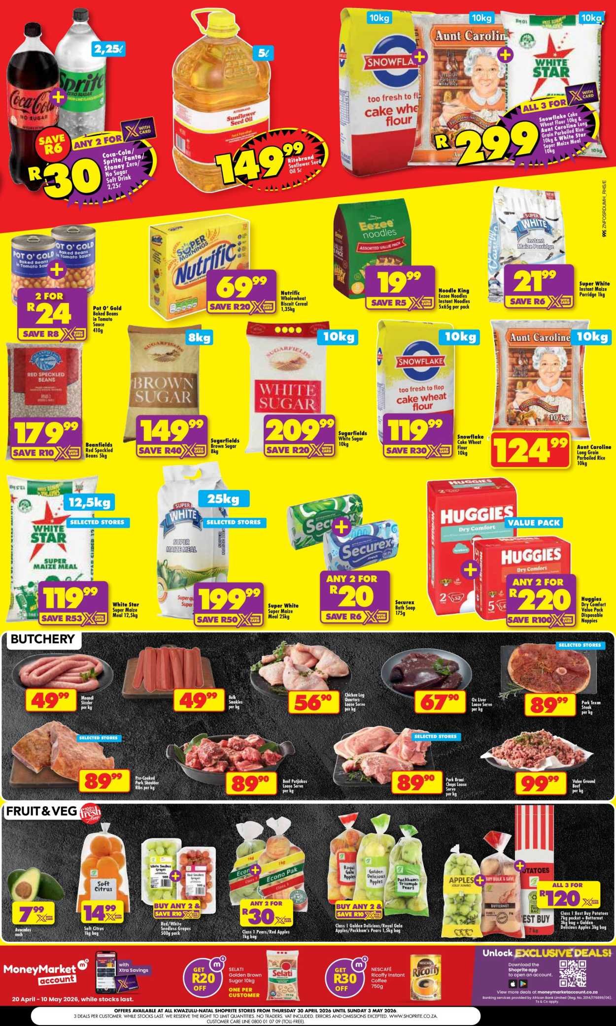 SHOPRITE specials - Low Price Bonanza KwaZulu Natal (2026-04-30 - 2026-05-03) | 2