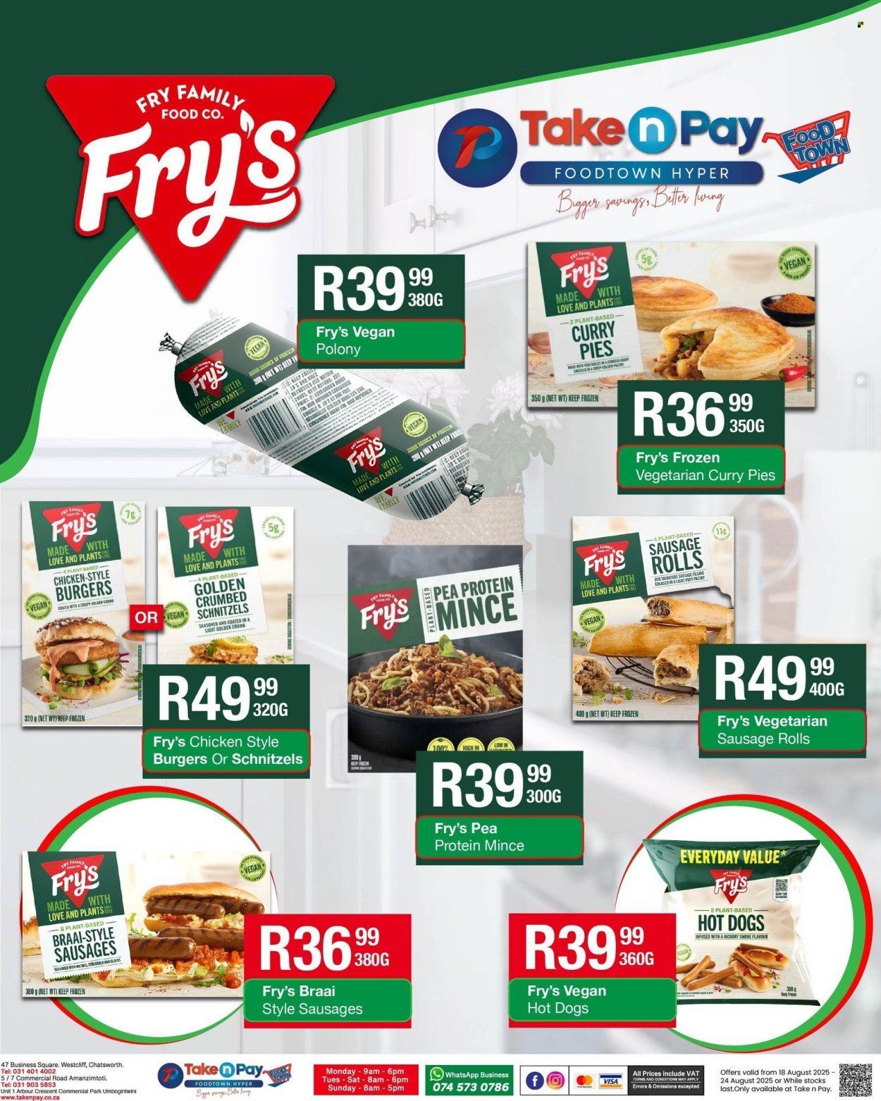 TAKE N PAY specials - From Monday 18 Aug 2025 (2025-08-18 - 2025-08-24) | 19