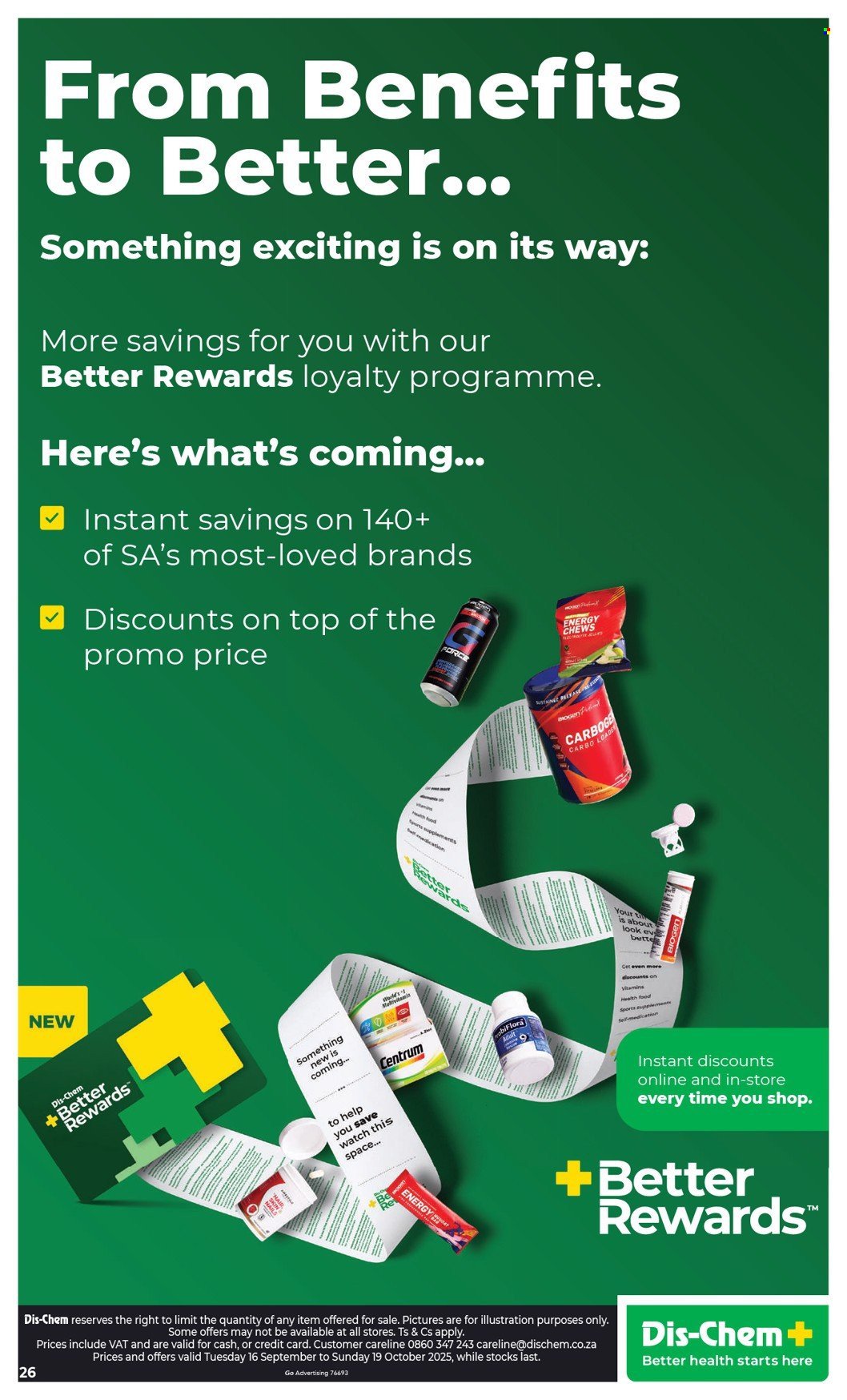 DIS-CHEM specials - Summer Savings (2025-09-16 - 2025-10-19) | 26