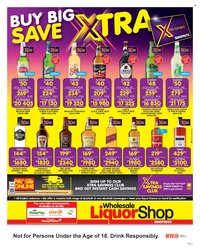 SHOPRITE specials - Wholesale LiquorShop Deals Selected Stores (2026-01-19 - 2026-02-08)
