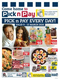 PICK N PAY specials - Weekly Specials (2026-03-09 - 2026-03-15)