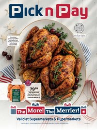 PICK N PAY specials - Christmas Feasting Specials (2025-12-01 - 2025-12-28)