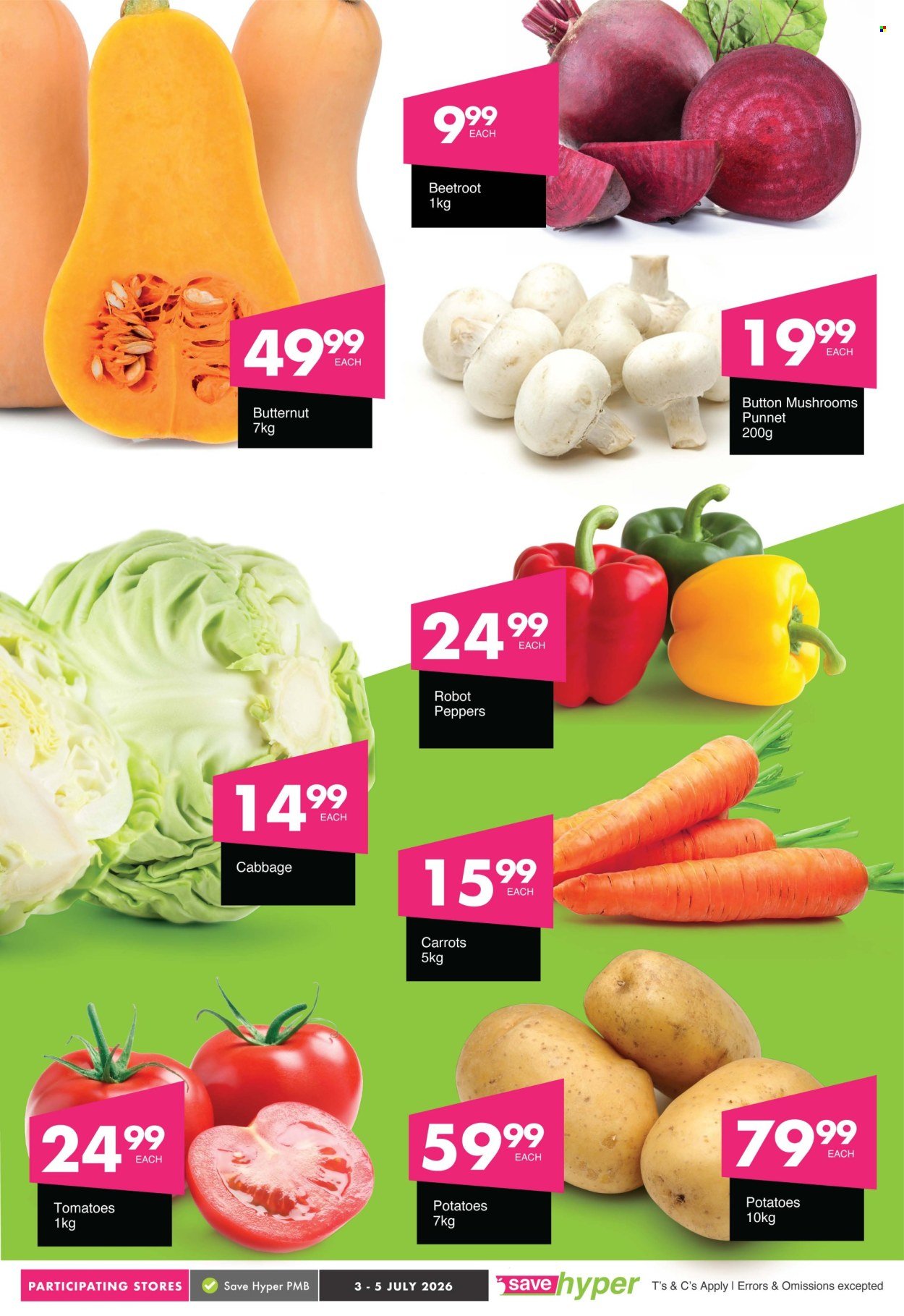 SAVE specials - From Friday 3 Jul 2026