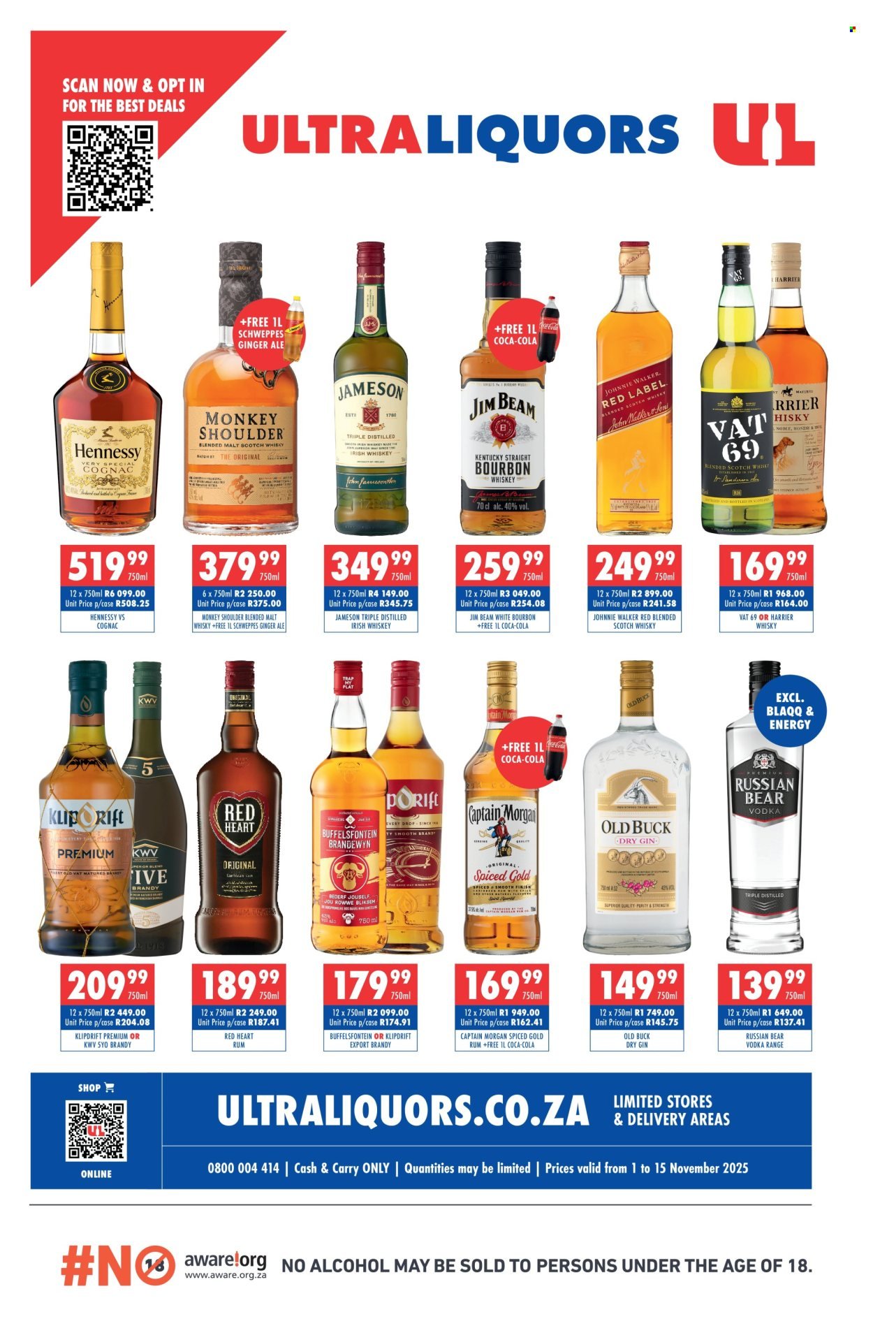 ULTRA LIQUORS specials - From Saturday 1 Nov 2025 (2025-11-01 - 2025-11-15) | 1