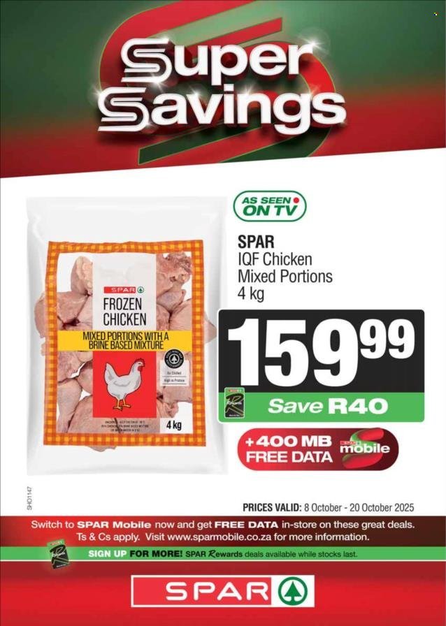 SPAR specials - National Leaflet (2025-10-08 - 2025-10-20) | 1