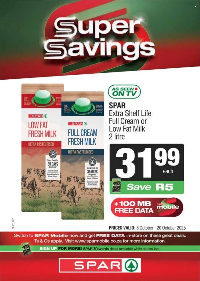 SPAR specials - National Leaflet (2025-10-08 - 2025-10-20) | 3