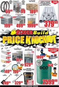 BOXER specials - KZN Price Knockout Build