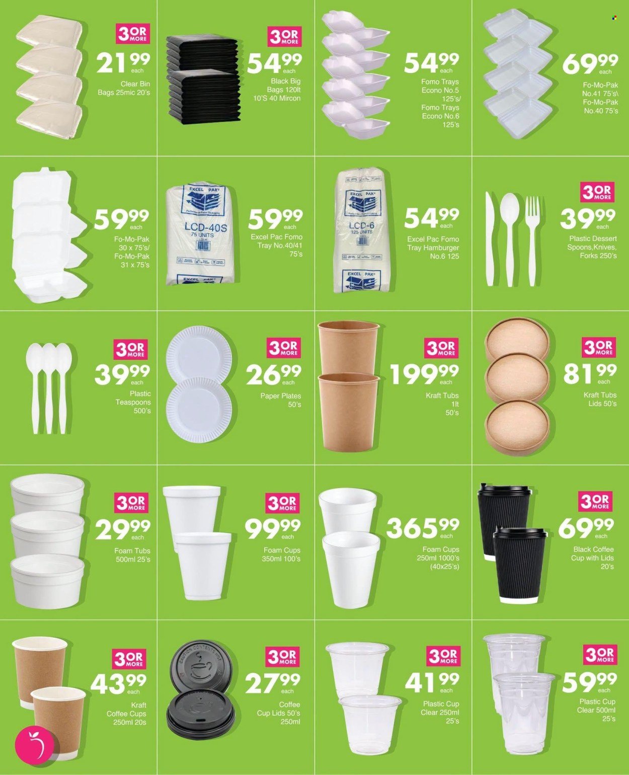 SAVE specials - From Monday 7 Sept 2026