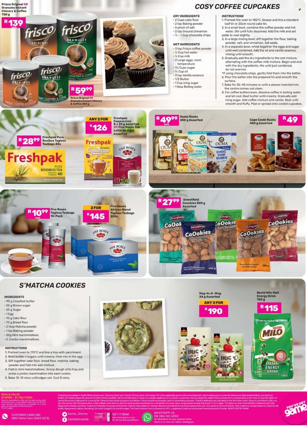 GAME specials - Winter Warmers (2026-04-21 - 2026-07-31) | 10