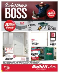 BUILD IT specials - From Tuesday 25 Aug 2026