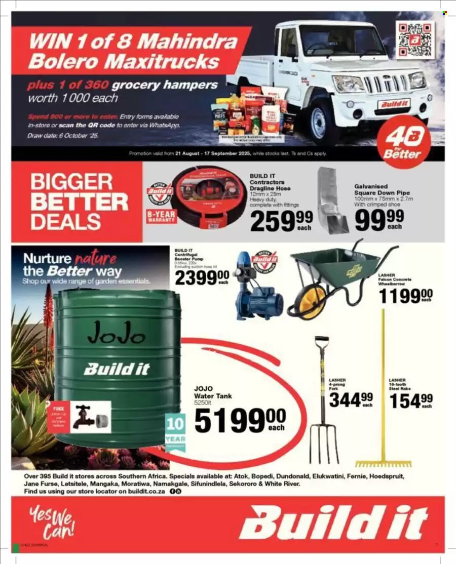BUILD IT specials - From Thursday 21 Aug 2025 (2025-08-21 - 2025-10-17) | 1