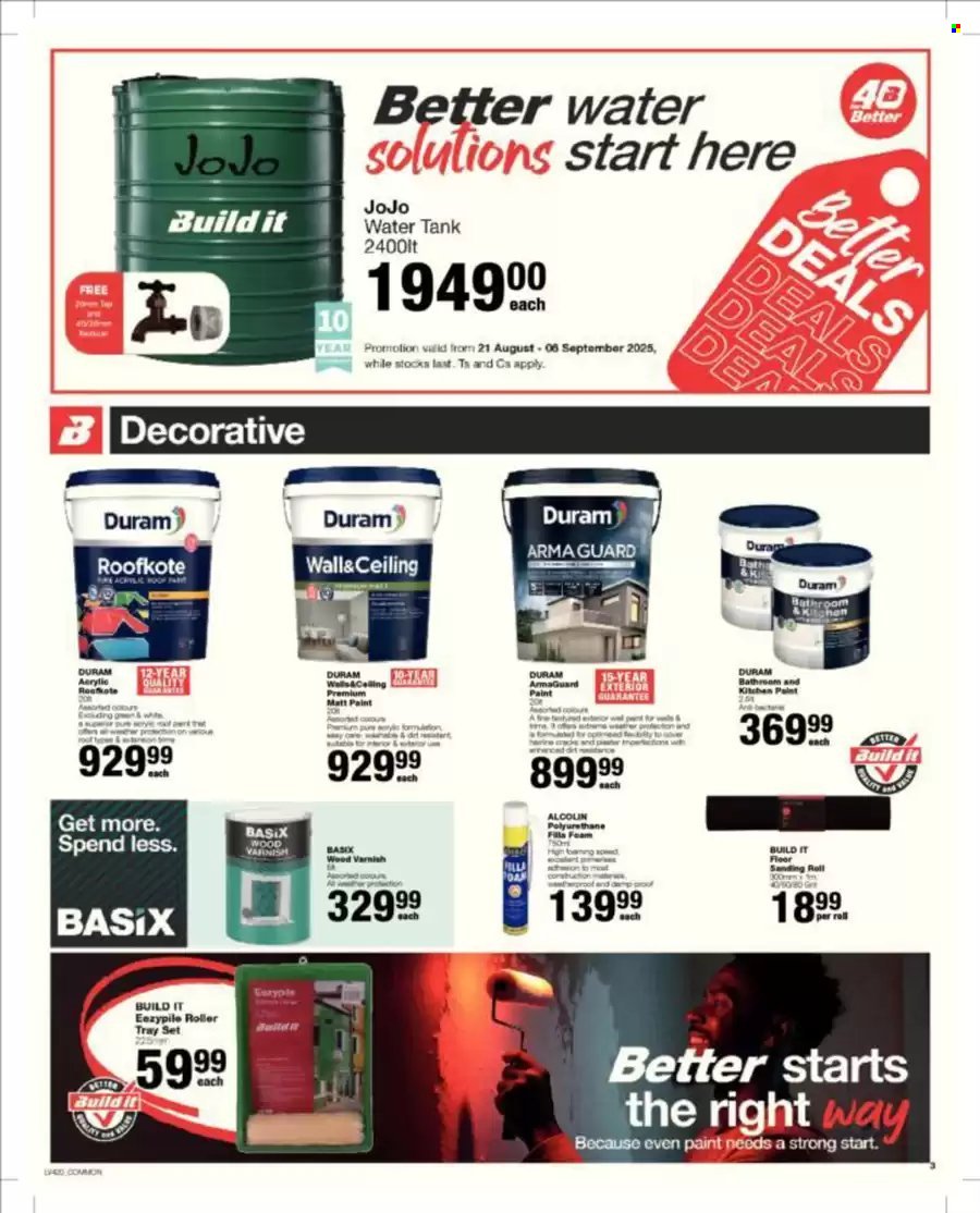 BUILD IT specials - From Thursday 21 Aug 2025 (2025-08-21 - 2025-10-17) | 3