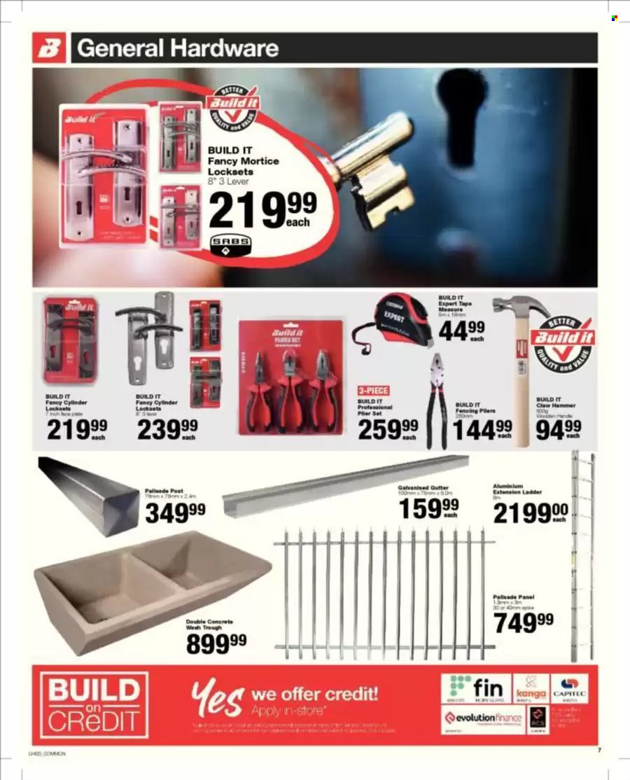 BUILD IT specials - From Thursday 21 Aug 2025 (2025-08-21 - 2025-10-17) | 7