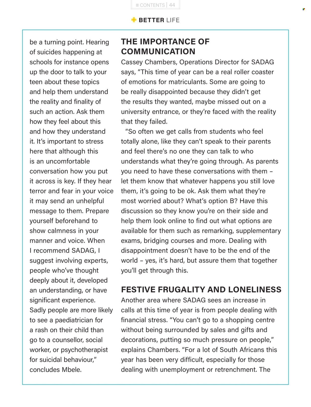 DIS-CHEM specials - Better Magazine (2025-11-01 - 2025-11-30) | 44