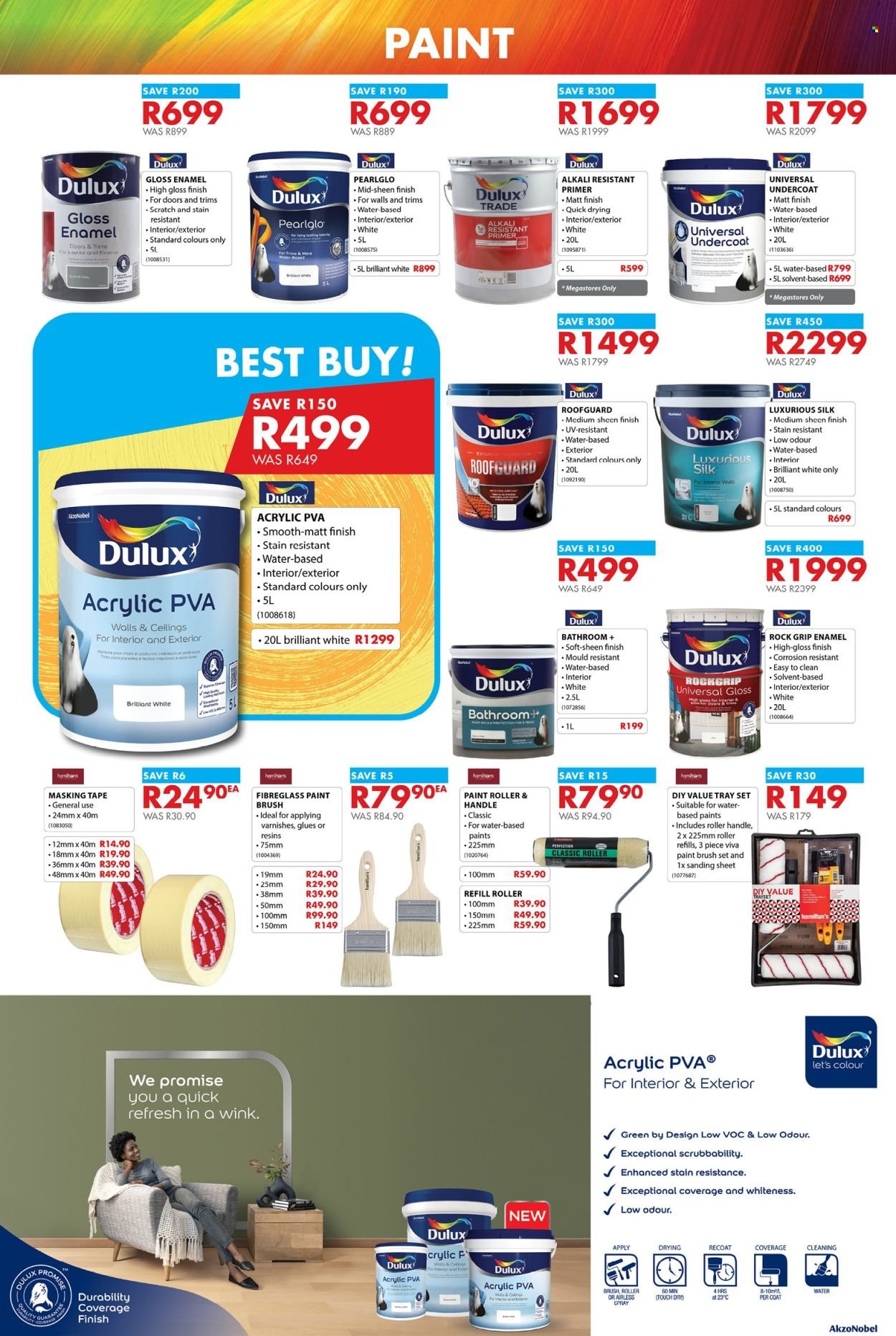 CHAMBERLAIN specials - From Monday 21 Sept 2026