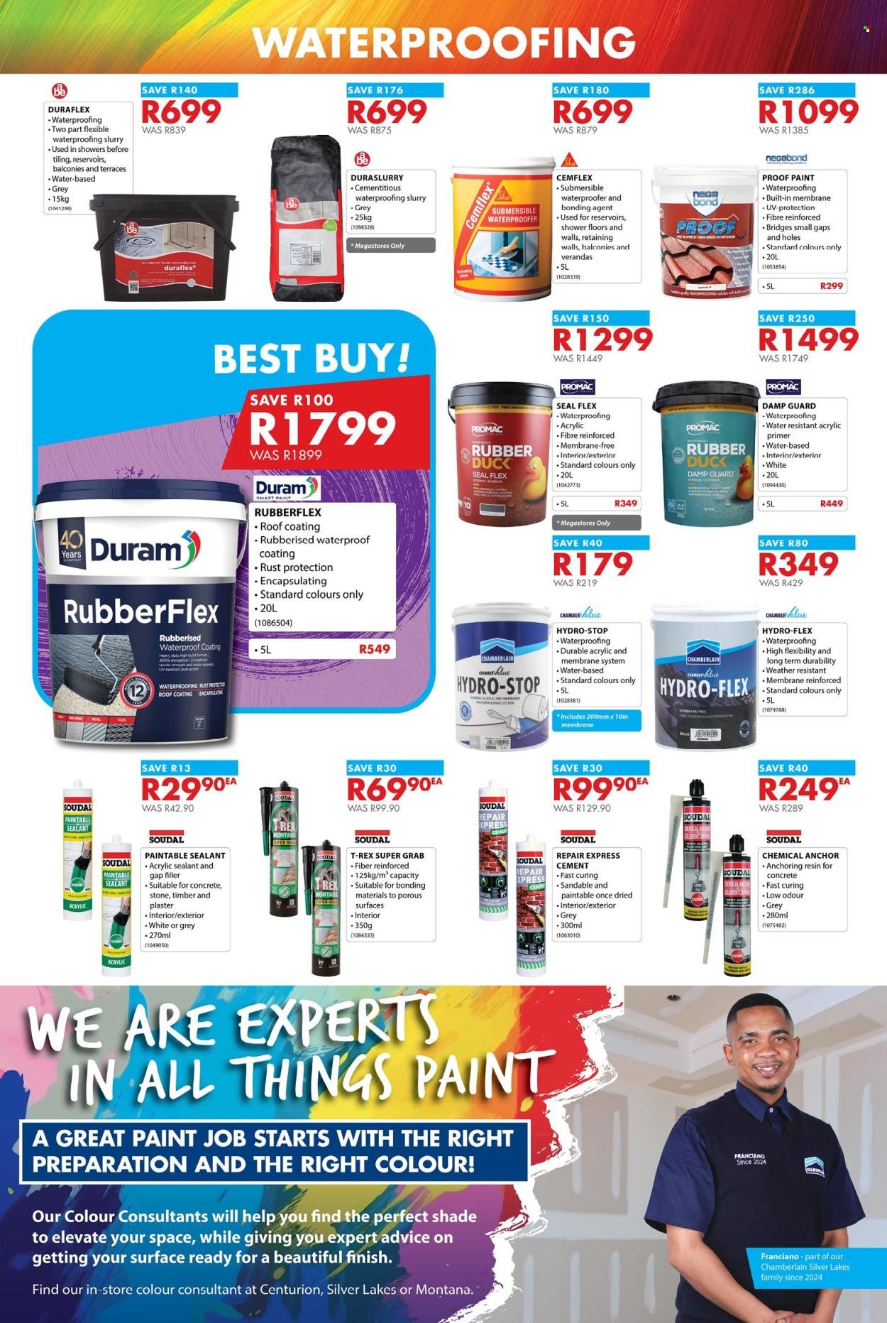 CHAMBERLAIN specials - From Monday 21 Sept 2026
