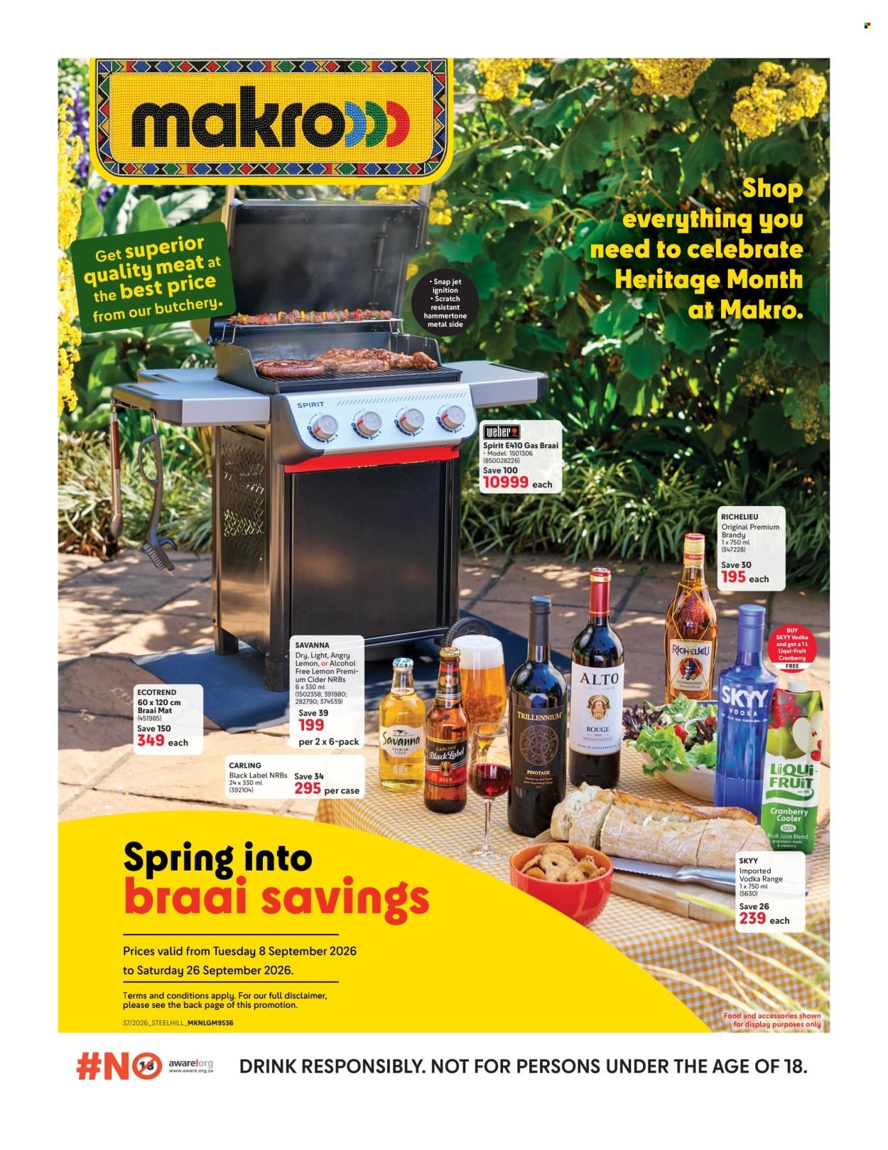 MAKRO specials - Spring into braai savings