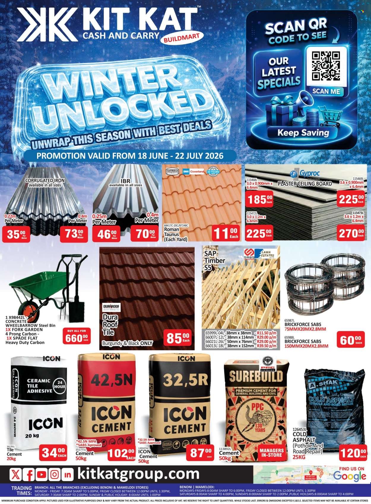 KIT KAT CASH & CARRY specials - From Thursday 18 Jun 2026