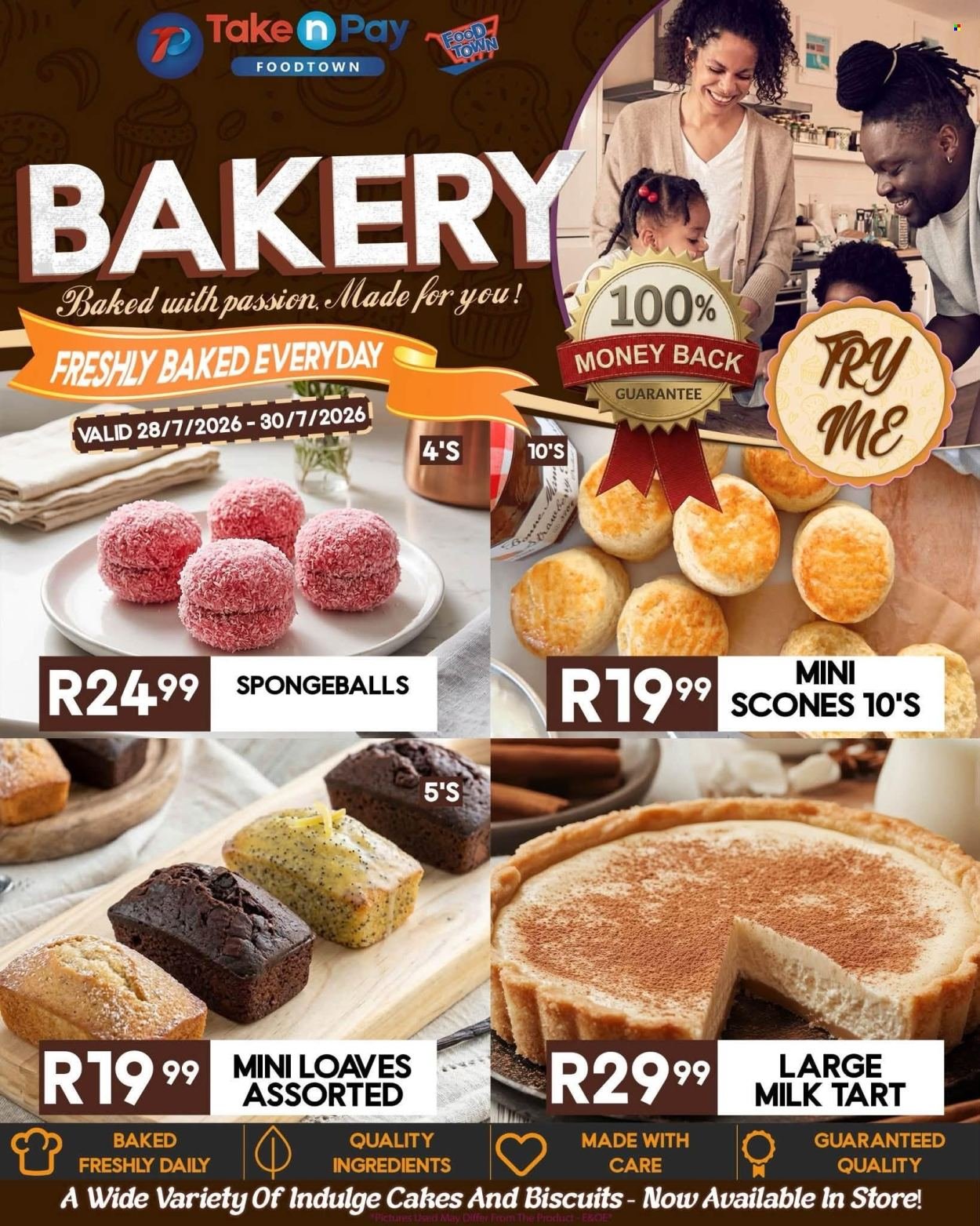 TAKE N PAY specials - From Tuesday 28 Jul 2026