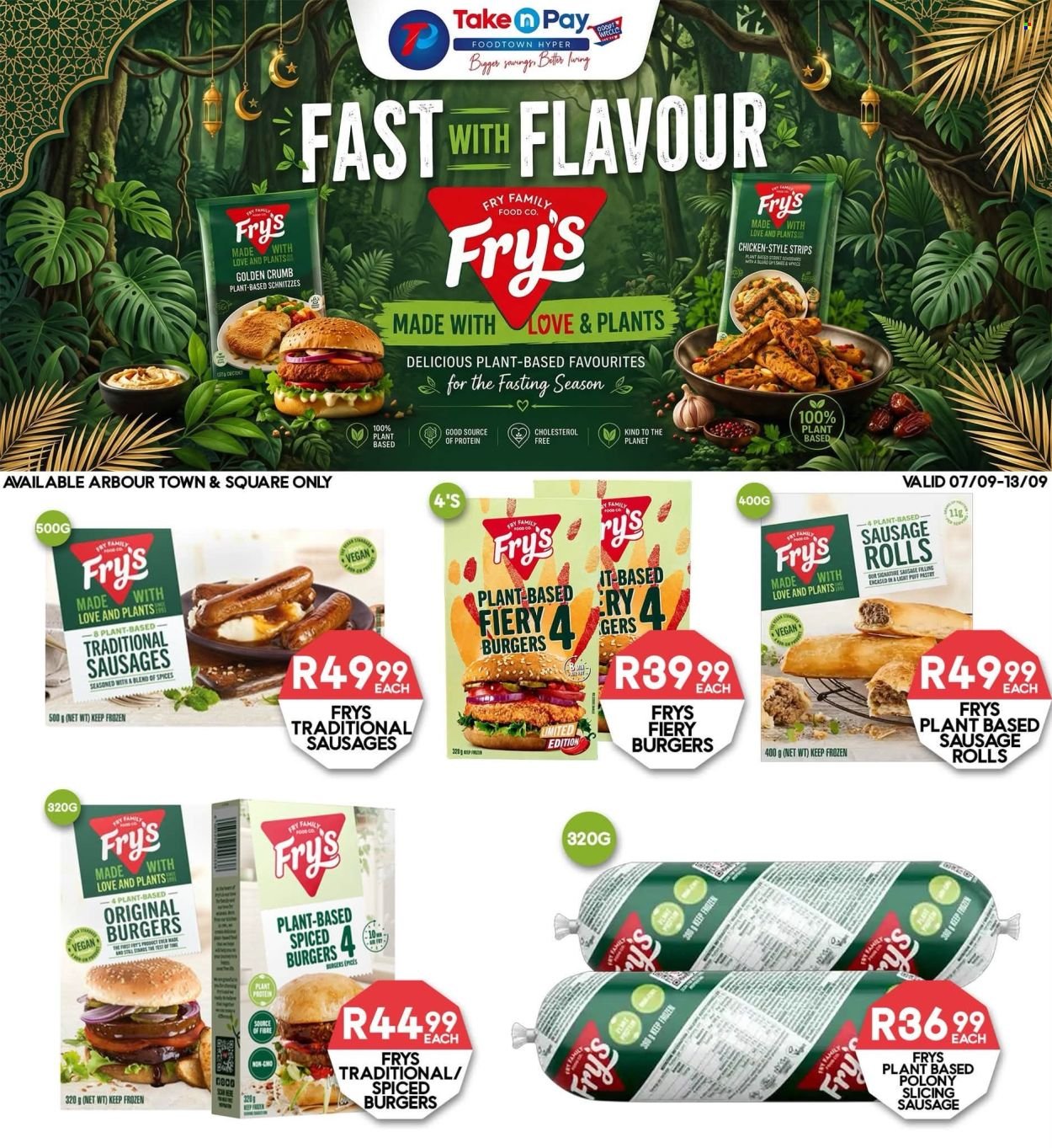 TAKE N PAY specials - From Monday 7 Sept 2026