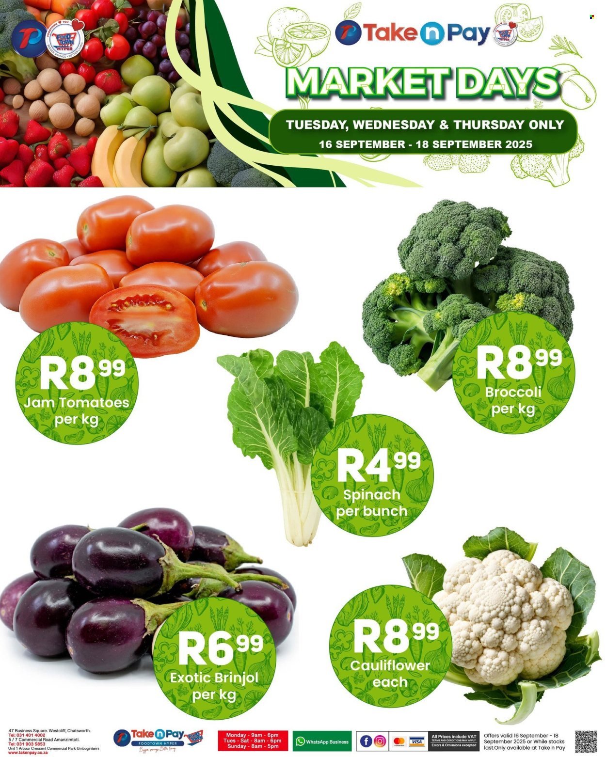 TAKE N PAY specials - From Tuesday 16 Sept 2025 (2025-09-16 - 2025-09-18) | 1