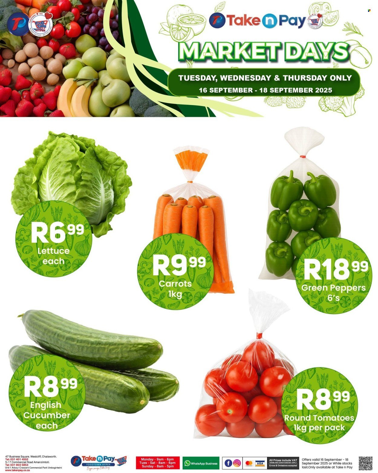 TAKE N PAY specials - From Tuesday 16 Sept 2025 (2025-09-16 - 2025-09-18) | 2